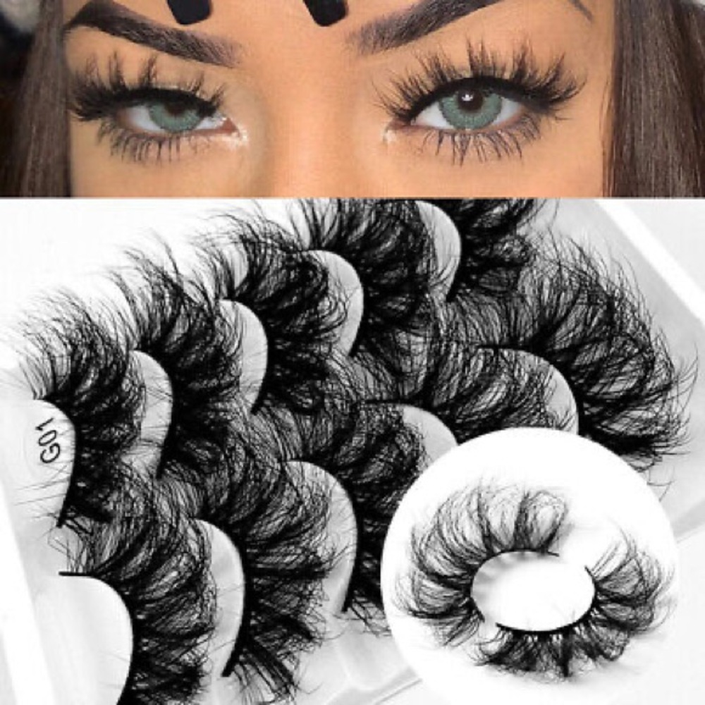 False Eyelashes Lashes Bulk 50 Pairs Wholesale - Picture 2 of 6